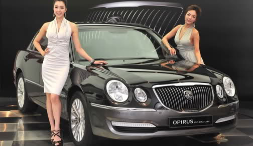  Facelifted 2010 Kia Opirus Premium Debuts in Korea