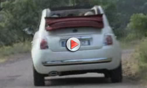  Fiat 500C: New Video with Driving Footage of the Convertible Model