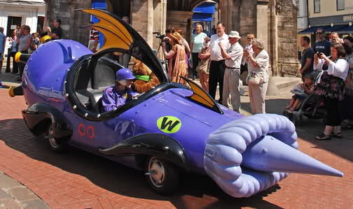  Wacky Races Cartoon Cars Come to Life in Britain
