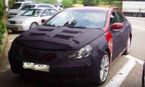  2011 Hyundai Sonata Spied by Reader in South Korea