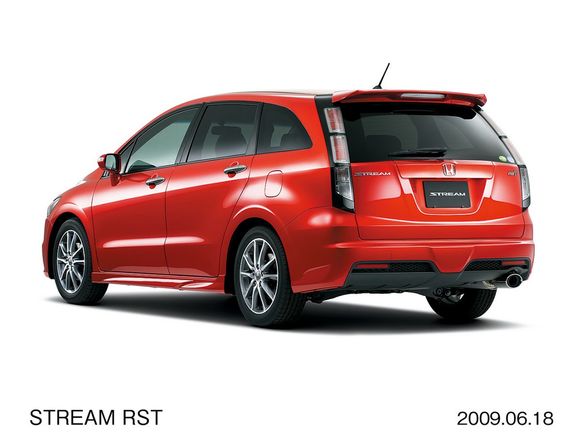 Спойлер honda stream