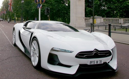  Citroen's Real Life Playstation GT Concept Car Hits London Streets