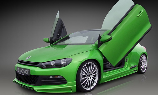  JE Design gives the VW Scirocco 2.0 TDI Wings
