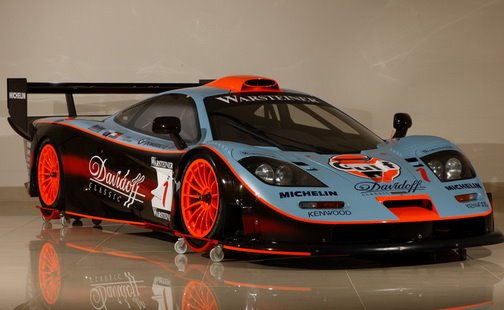  Extremely Rare McLaren F1 GTR Long Tail in Gulf Team Livery up for Sale