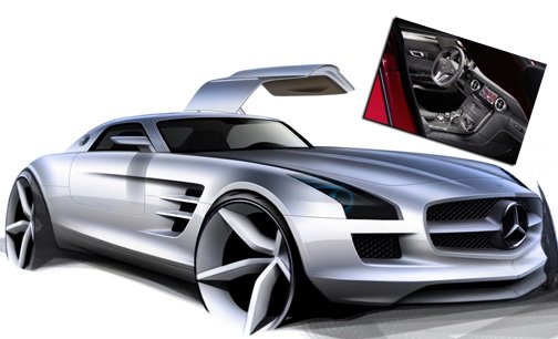  Want to Drive the 2011 Mercedes SLS AMG Gulwing Supercar? Read On…