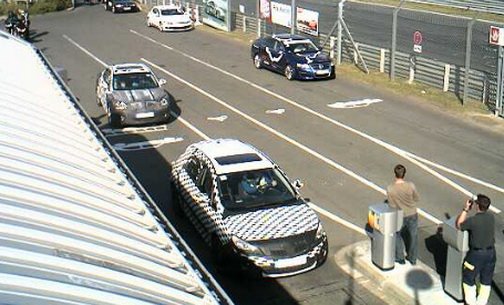  Nurburgring Webcam Captures Prototype Models