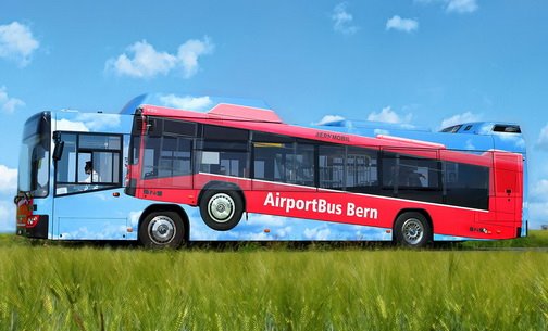  The Swiss Love Bus: Bernmobil's Airport Bus Theme is a Bit Strange…