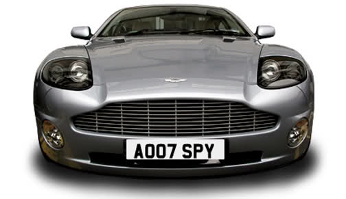  The Name-plate's Bond: 007 License Plate up for Grabs
