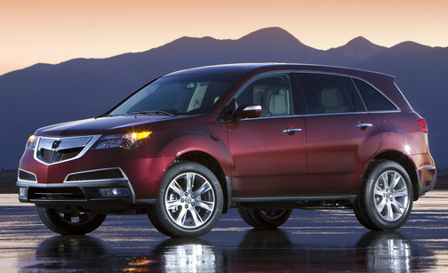  2010 Acura MDX Facelift gets Gaudy Grille and Revised Powertrain
