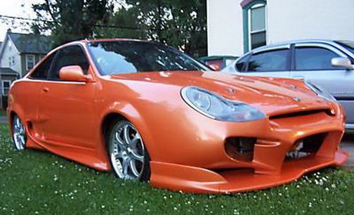  Acura Integra Coupe with Porsche Front and Supra Bodykit from the Mixed and the Hideous