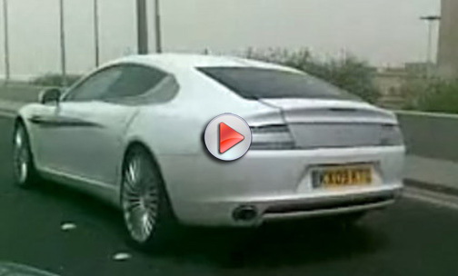  VIDEO: Aston Martin Rapide Sports Sedan Filmed in Kuwait