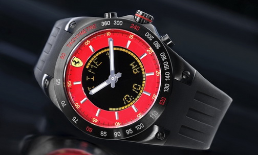  Ferrari Launches New Lap-Time Chronograph Watch