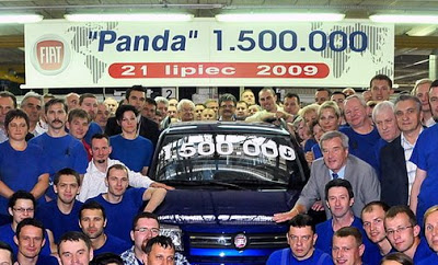  Fiat Celebrates Production of 1,500,000th Panda