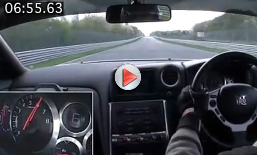  VIDEO: 2010 Nissan GT-R's 7:26.70 Record Lap Time at the Nurburgring