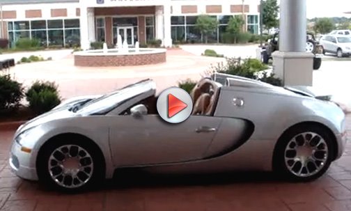  VIDEO: Salesperson Takes Bugatti Veyron 16.4 Grand Sport for a Quick Spin