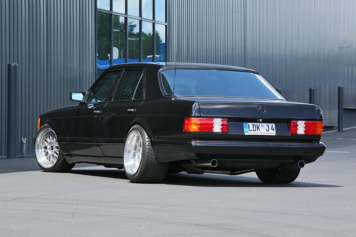 Old Skool Tuning: 1983 Mercedes-Benz 560SE with 386HP by Inden ...