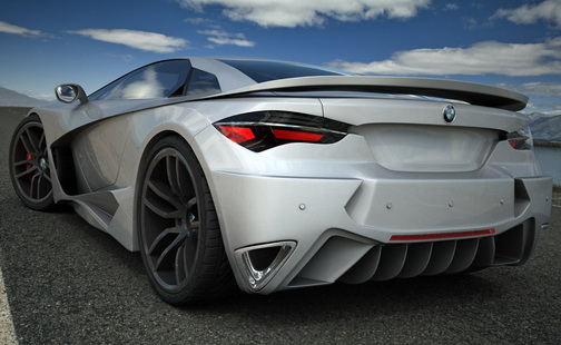  BMW 250tti Supercar Concept Study by Iranian Designer Emil Baddal