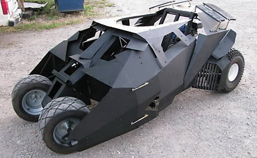  Build Your Own Batmobile Tumbler Go-Kart – with Video