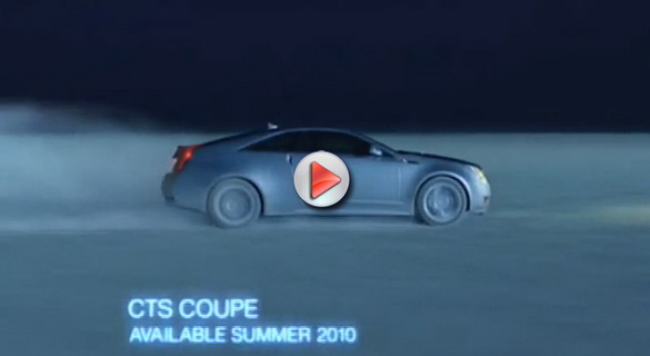 VIDEO: New Cadillac Spot Previews Production CTS Coupe
