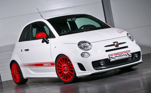  German Tuner gives Fiat 500 Abarth a 200HP Shot of Adrenaline