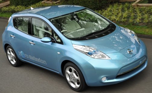  Nissan Leaf: Affordable All-Electric Hatch Goes on Sale in 2010, 45 High-Res Photos