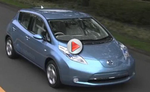  VIDEO: Nissan's All-Electric 2011 LEAF Compact Hatch in Action