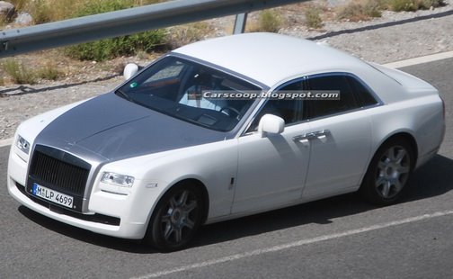  Rolls Royce Ghost Caught Without Camo in Germany