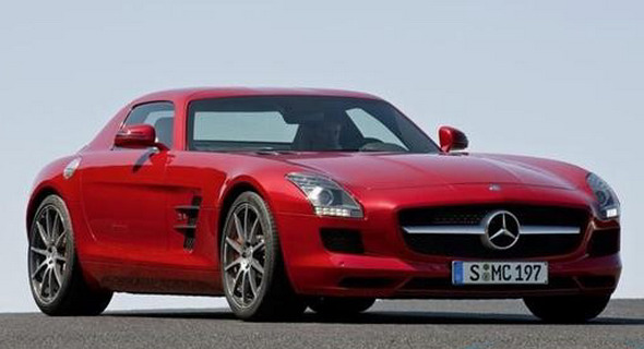  Mercedes-Benz SLS AMG: First Official Photos of Gullwing Supercar Leaked