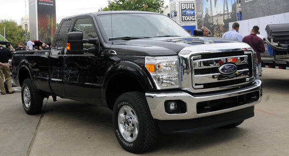  2011 Ford F-Series Super (Duper) Duty with New Gasoline and Diesel V8 Engines