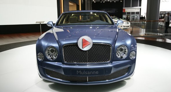  Video: New Bentley Mulsanne at the Frankfurt Show and in Motion