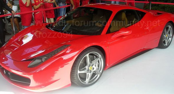  Ferrari 458 Italia Photographed in the Flesh During a Presentation in Maranello