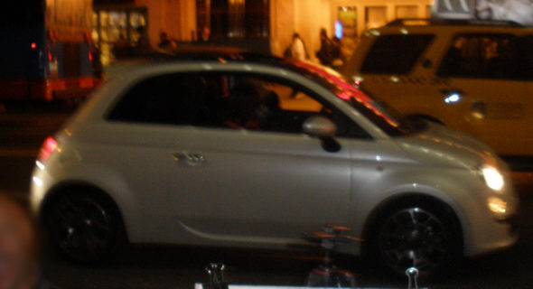  Reader Snaps Fiat 500 at Times Square, New York City