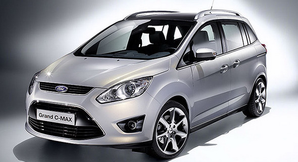  Ford Grand C-MAX: Early Unveiling for 7-Seat LWB Version of C-MAX
