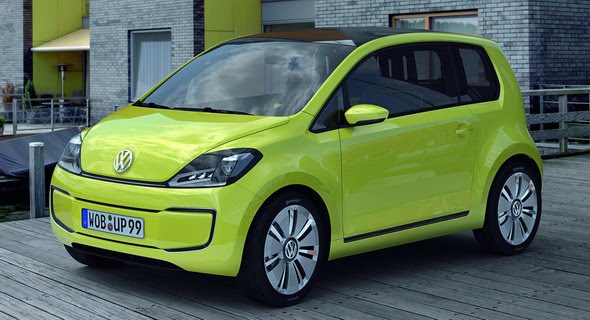 VW E-Up!: All-Electric "Beetle of the 21st Century" Concept Previews 2013 Production Model
