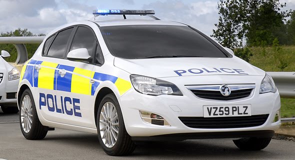  Opel / Vauxhall Dresses New Astra in Police Livery