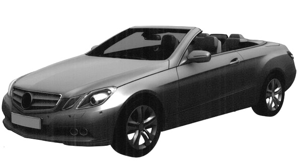  2010 Mercedes-Benz E-Class Convertible Revealed in Official Design Pictures