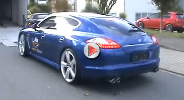  VIDEO: 9ff Porsche Panamera Prototype Sounds Something Like This