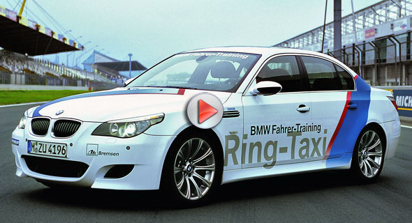  VIDEO: BMW's M5 Ring-Taxi Lapping the Nurburgring's Nordschleife