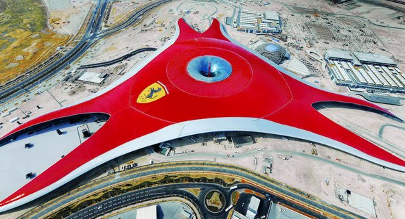  Ferrari World Theme Park at Abu Dhabi: High-Res Photo Gallery Update