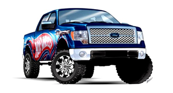  Ford Previews 2009 SEMA Show Custom F-150s with Teaser Renderings