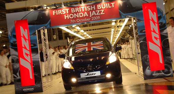  Honda Begins European Production of Jazz at Swindon Plant