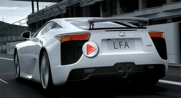  VIDEO: Lexus LFA Official Promo Film with Some Track Action