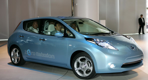  Nissan LEAF EV to Make North American Debut at LA Show in November