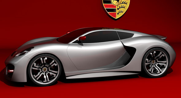  Emil Baddal Designs New Porsche Supercar Concept