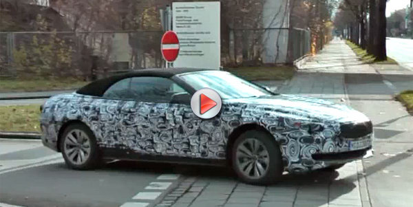  2011 BMW 6-Series Convertible Spied on Video: Is it a Hardtop or a Softop?