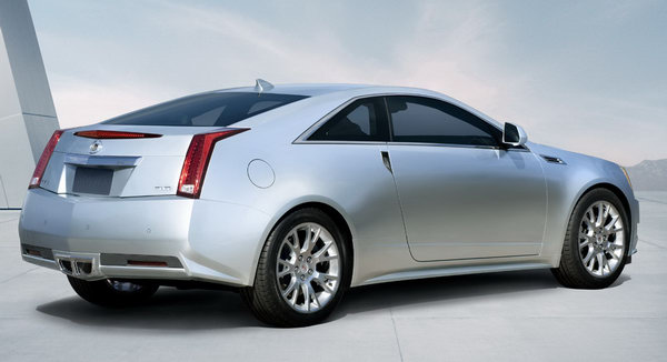  2011 Cadillac CTS Coupe: First Official Photos of GM's BMW 3-Series Coupe Rival