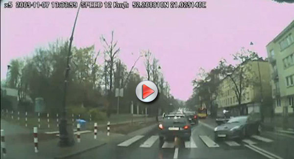  VIDEO: Aston Martin DB9 Breaks Tree in Half in Polish Accident!