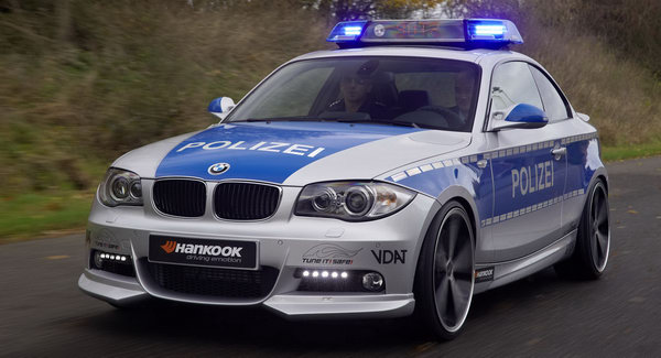  BMW 1-Series Coupe AC-Schnitzer Police Car Unveiled at Essen Motor Show