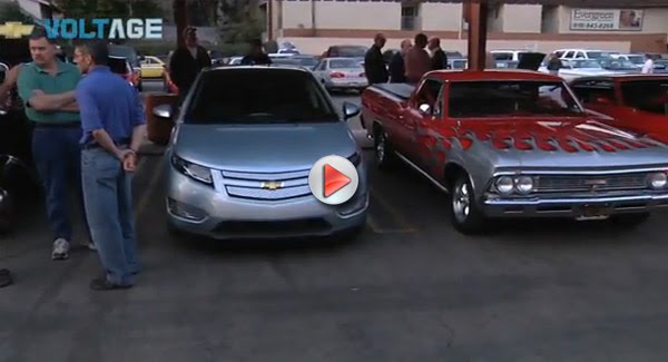  VIDEO: GM Brings Chevy Volt to Classic Car Gathering in California