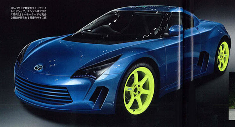  Toyota to Revive MR2 as Hybrid Competitor to Honda CR-Z? Japanese Magazine Believes So